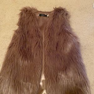 Furry vest